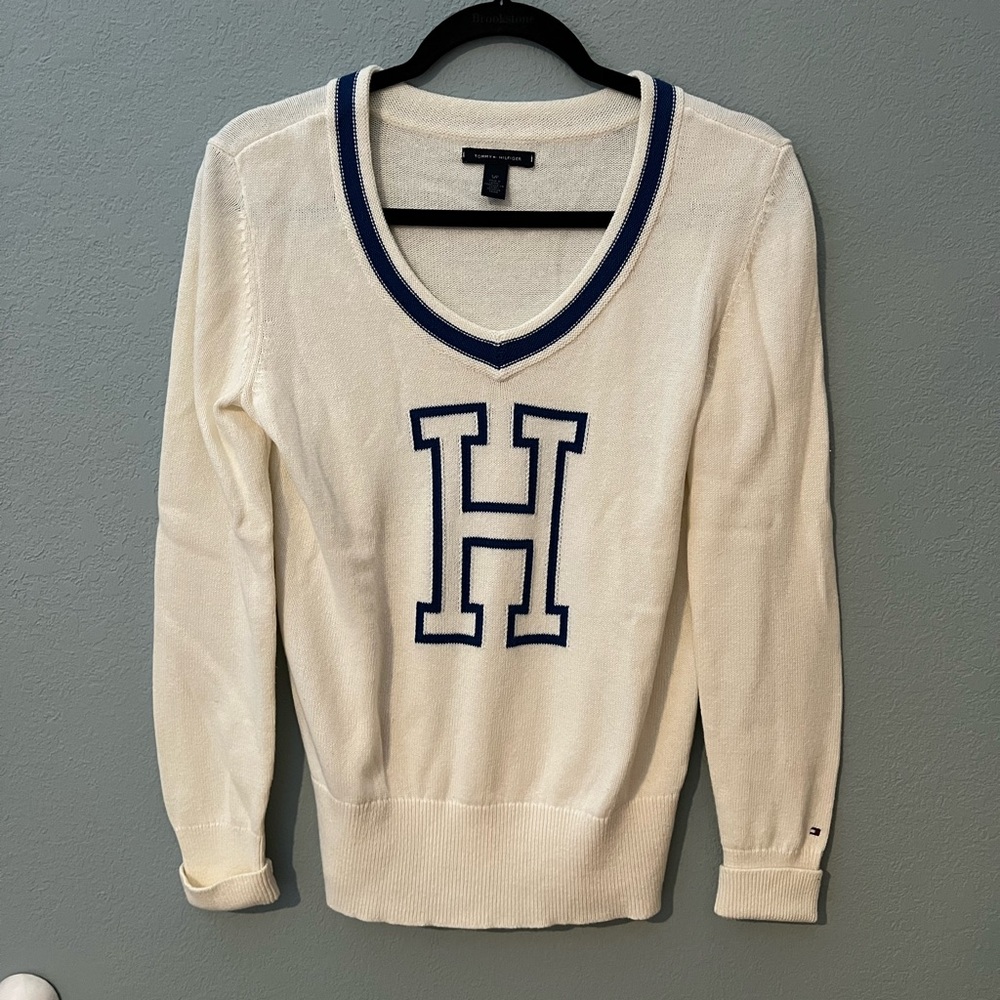 Tommy Hilfiger “H” Collegiate Sweater